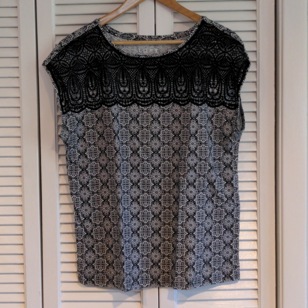 Large Loft Patterned Top